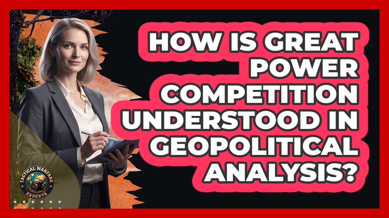 How Is Great Power Competition Understood In Geopolitical Analysis?