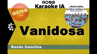 Banda Cuisillos - Vanidosa - Karaoke