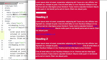 2-5 属性セレクタ（CSSのセレクタ）