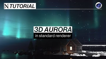 C4D TUTORIAL | Northern Lights