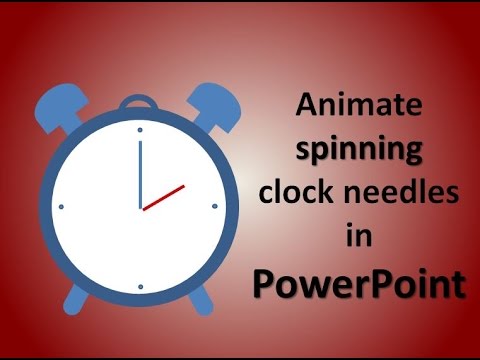 animate clock needles in powerpoint interactive ppt youtube clock in powerpoint