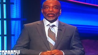 Levar Burton’s first introduction and final on Jeopardy!