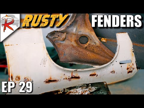 DIY Saving Rusty Fenders: Repair & Restore for Under $100 | EP 29 RUSTORATIONS 1972 Nova