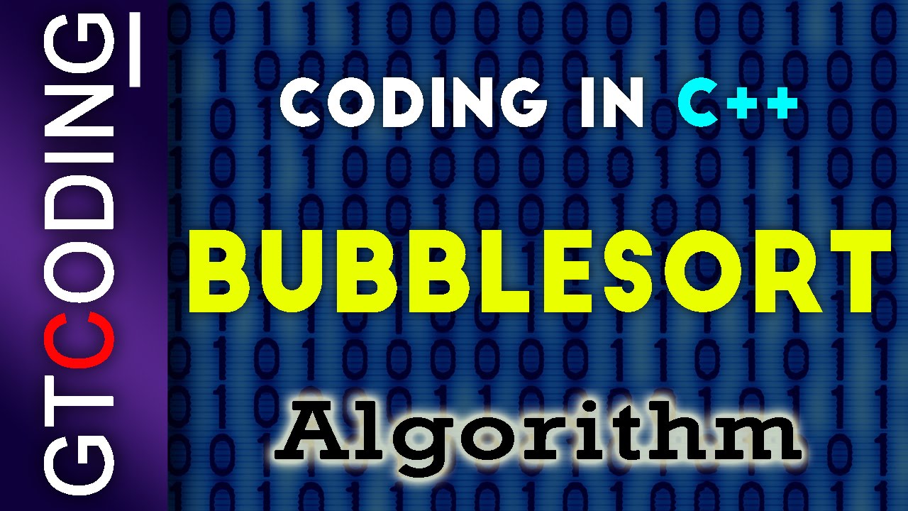 Bubble Sort - Visualization and Implementation in C - YouTube