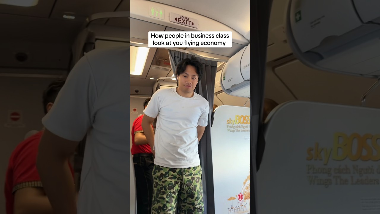 The walk of shame all the way to the back 