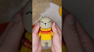 Cute Handmade Teddy Bear, Perceft Gift For Baby #teddybear #toy #handmade