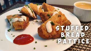 Bread Pattice | Stuffed bread Pattice at home | चविष्ट ब्रेड पॅटीस | Taste Studio