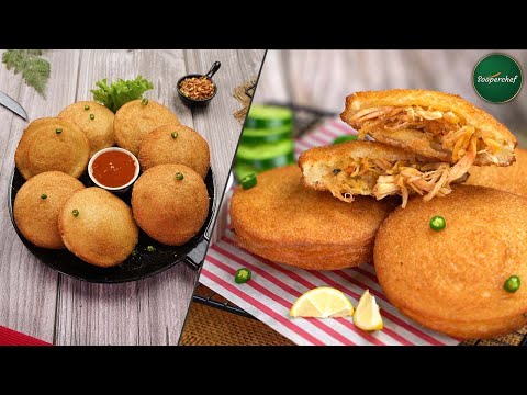 Bread Chicken Pockets Recipe by SooperChef (Ramzan Special Recipes)