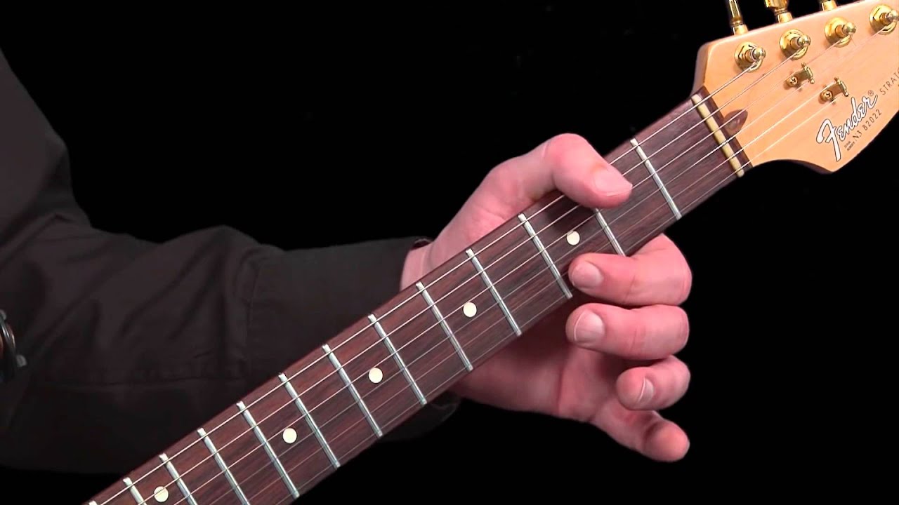 Learn Guitar lessons Part A Hammerons YouTube