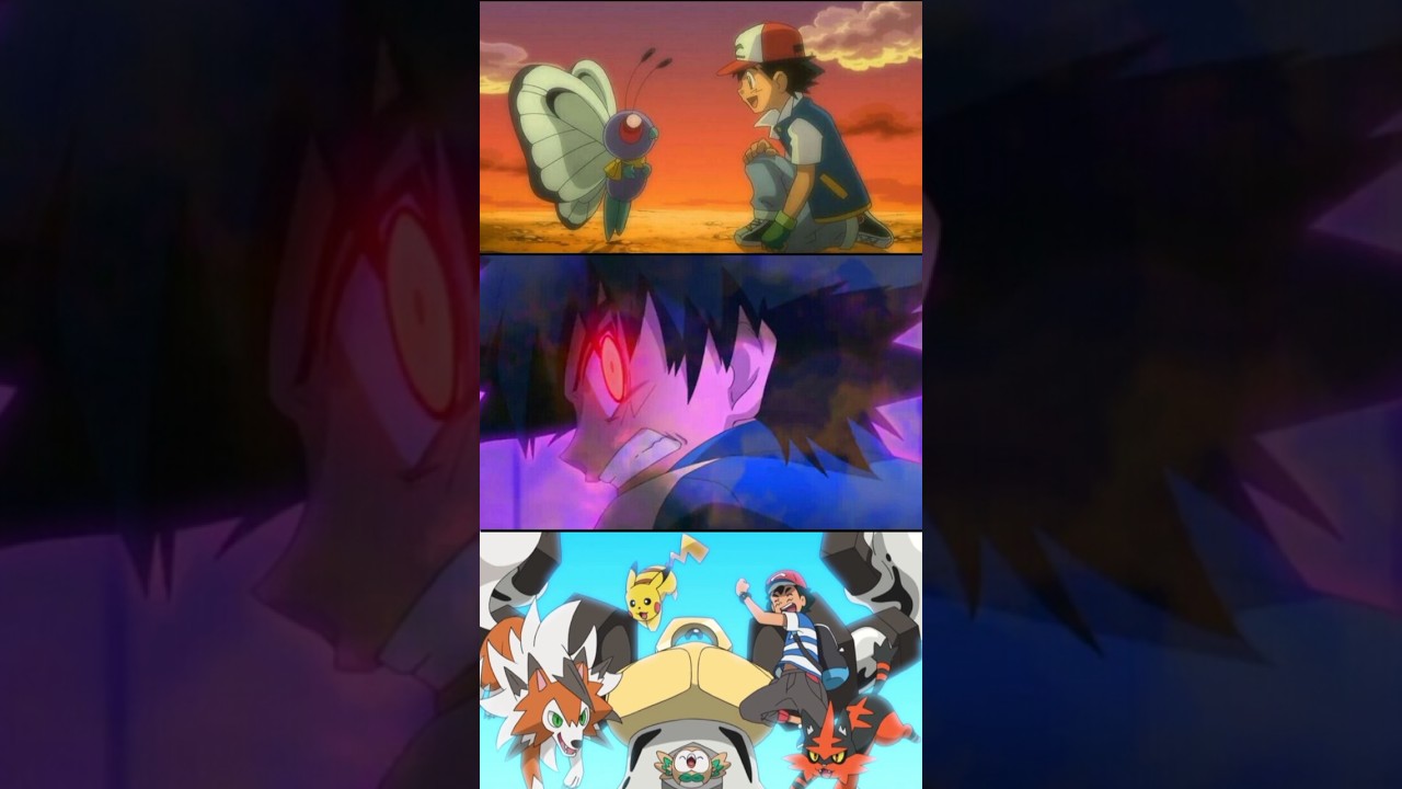 The Pokémon that Ash Ketchum released came back to Pokémon Ash 🤠 