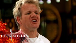 Gordon Ramsay Shuts Down Service Over RAW Fish | Hell's Kitchen