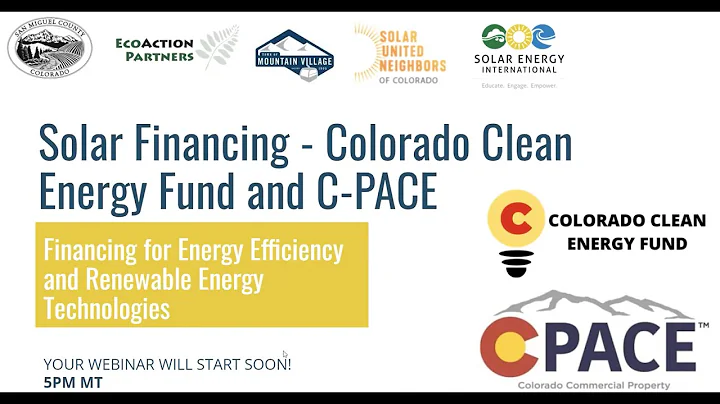 Solar Financing - Colorado Clean Energy Fund and C...