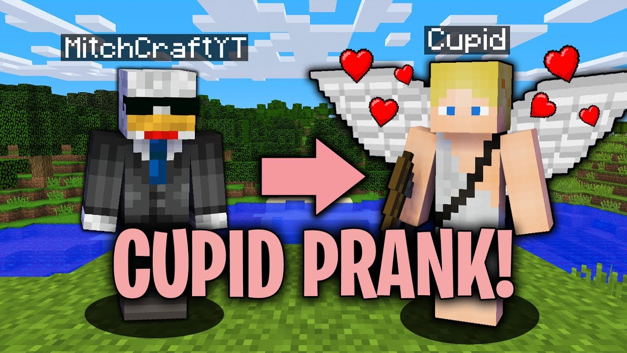 Cupid PRANK in Minecraft! - Minecraft Trolling Video