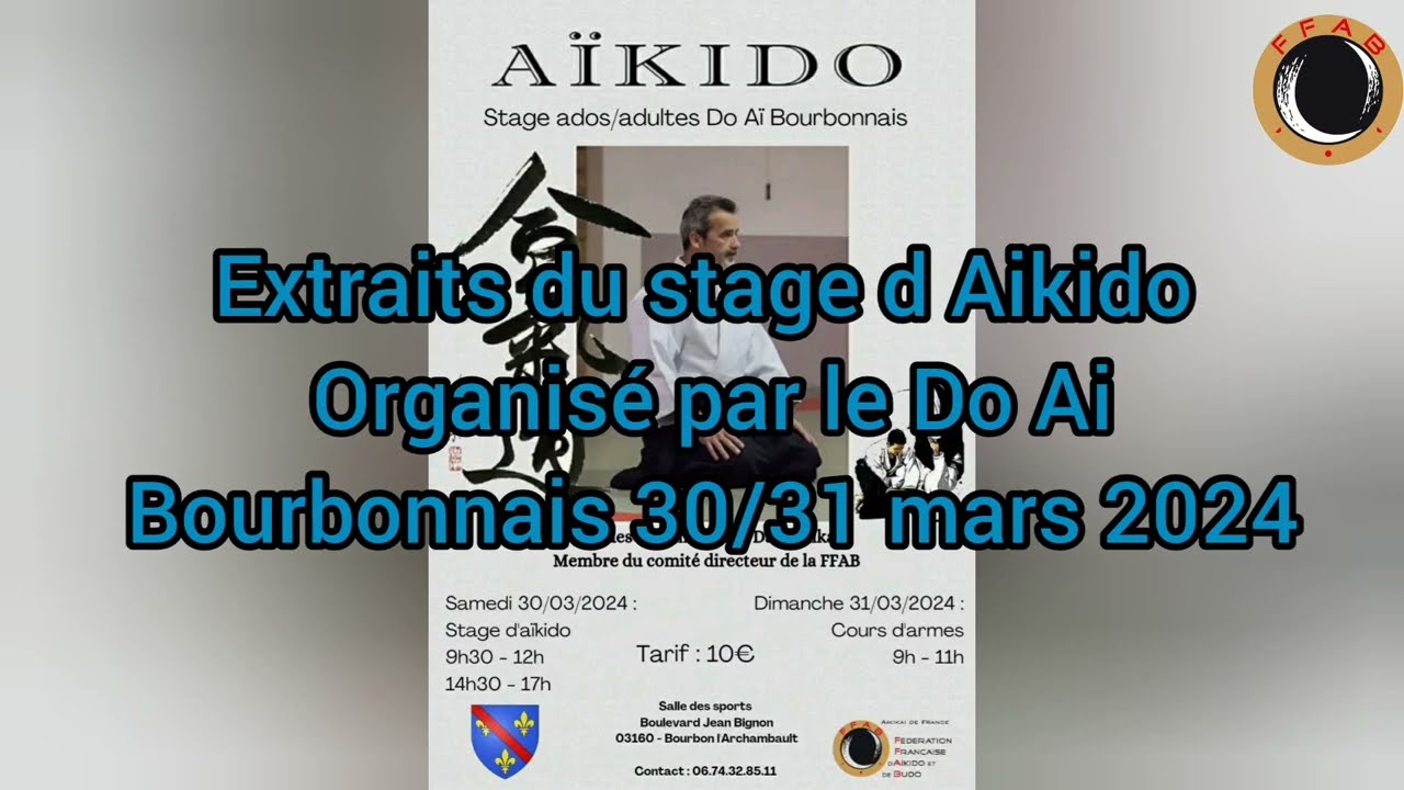 premier extrait du stage de Bourbon l Archambault 2024