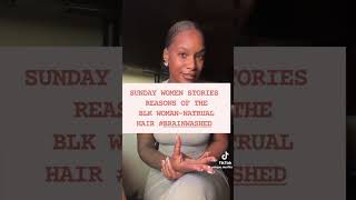 EP 296 THE BLK WOMAN & MAN BATTLES WITH IDENITY CRISIS NATRUAL HAIR STYLE. AGAINST THE MANUFACTURE 