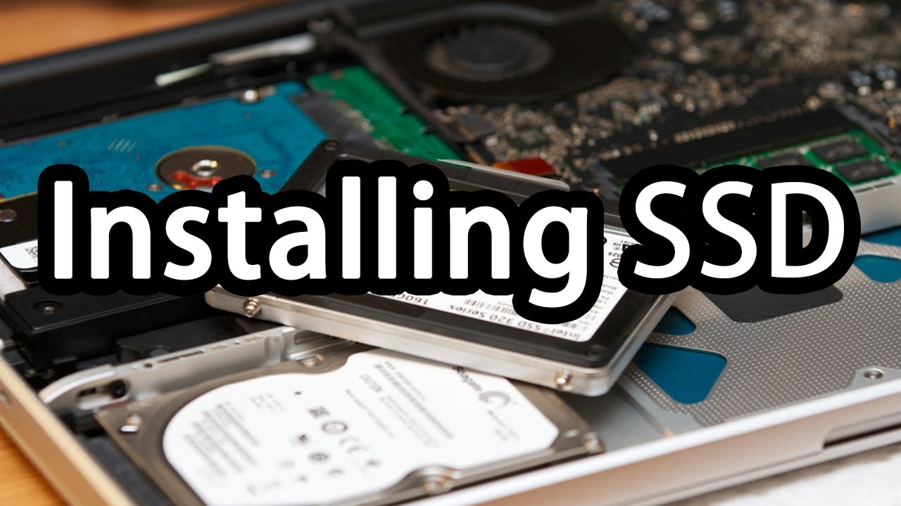 How to install SSD on Laptop: 50 seconds Review - YouTube