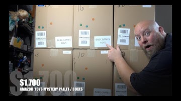 Amazon Toys Pallet Valued at $1,700 + Amazon Customer Returns Mystery Boxes