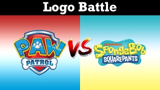 PAW Patrol VS SpongeBob SquarePants - Logo Battle