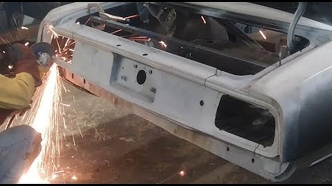 How to replace a tail light panel - 1971 cuda restoration  -  DIY Auto Restoration