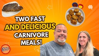 2 Fast and Delicious Carnivore Meals Cooked in an Air Fryer in Minutes! A Carnivore Diet Recipe.