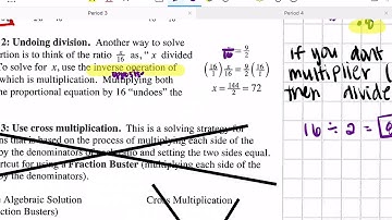 CPM CC2 Toolkit - Solving Proportions