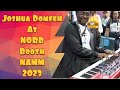 Joshua domfeh at nord booth namm 2023