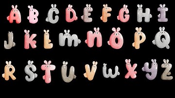 Fun ABC Alphabet Song for Kids| Learn 3D Letters with Colorful Sensory Visuals 🅰️➡️🦓✨