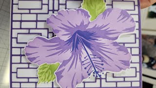 The Ton stamps climbing hibiscus layering stencils & more!