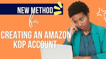 How to create an Amazon Kdp Account || New method for getting OTP verification Code Easily.