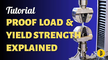 Proof Load and Yield Strength explained