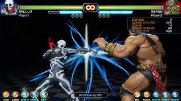 FIGHTING EX LAYER BETA (DEMO) Skullomania bnb Combo