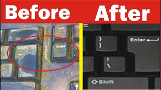 Logitech keyboard Restoration | How to soften the Hard Keyboard screenshot 2