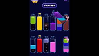 Magic Sort Level 686 Easy Game Solution Walkthrough 