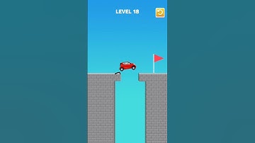 Draw Bridge Puzzle Game Level 18 #shorts