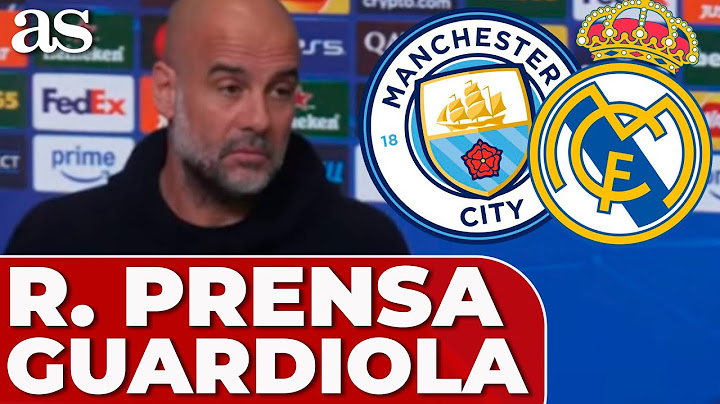 PEP GUARDIOLA, RUEDA DE PRENSA COMPLETA | Previa MANCHESTER CITY vs. REAL MADRID CHAMPIONS LEAGUE
