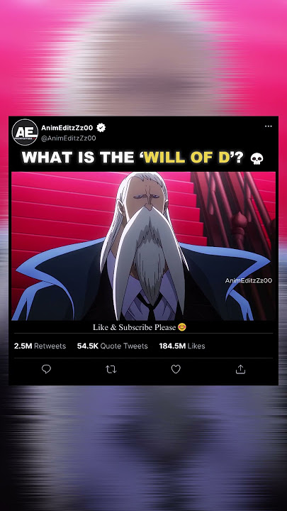 「 What Is The ‘Will Of D’ 💀」EDIT | #onepiece #shorts #sabo #imu #kingcobra #gorosei