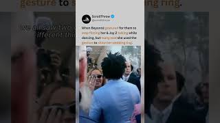 Beyonces Ring Flash Moment With Jay Z Has The Internet Talking