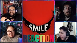 127 Reacts - Smile (2022) HORROR TRAILER REACTION
