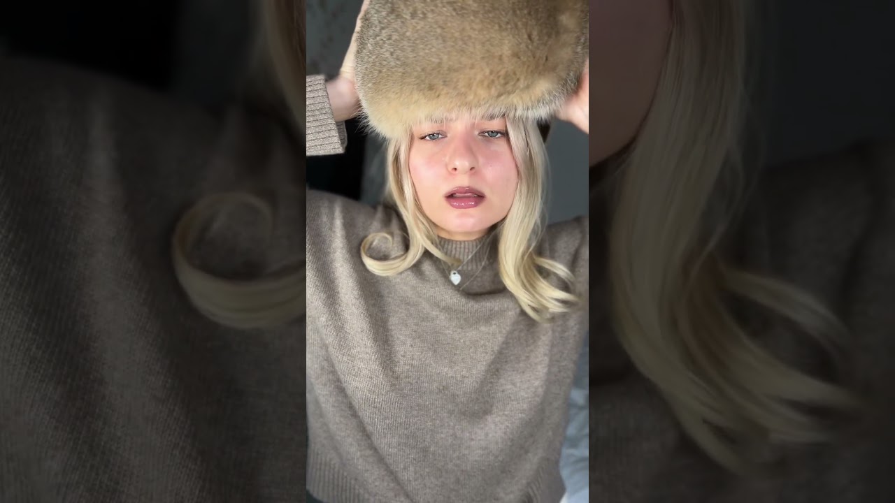 The best hat ever🥹🤍 #russia #slavicgirl #trend #cat #cathat #моймармеладный #jagajaga