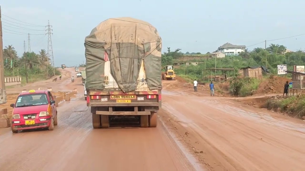 Takoradi Road Construction 