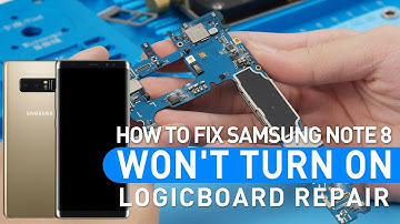 How To Fix Samsung NOTE 8 Won