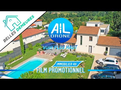 FILM DRONE 4K IMMOBILIER BOURGOGNE