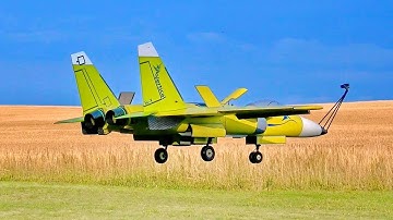 WOW !!! STUNNING !!! SU-XR VERTICAL SUPER LIGHTWEIGHT RC EDF JET / VTOL FLIGHT DEMONSTRATION !!!