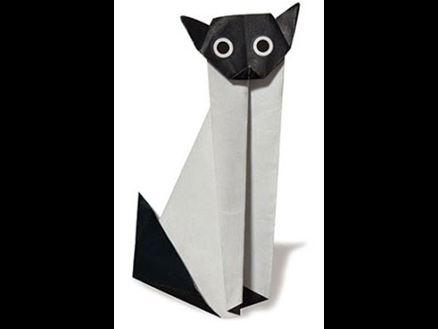 How To Make Origami Siamese Cat