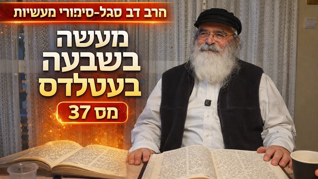 הרב דב סגל- סיפורי מעשיות מעשה בשבעה בעטלרס מס 37