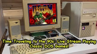 Time Traveling to the 90s: Live Stream Playing Classic DOS Games!