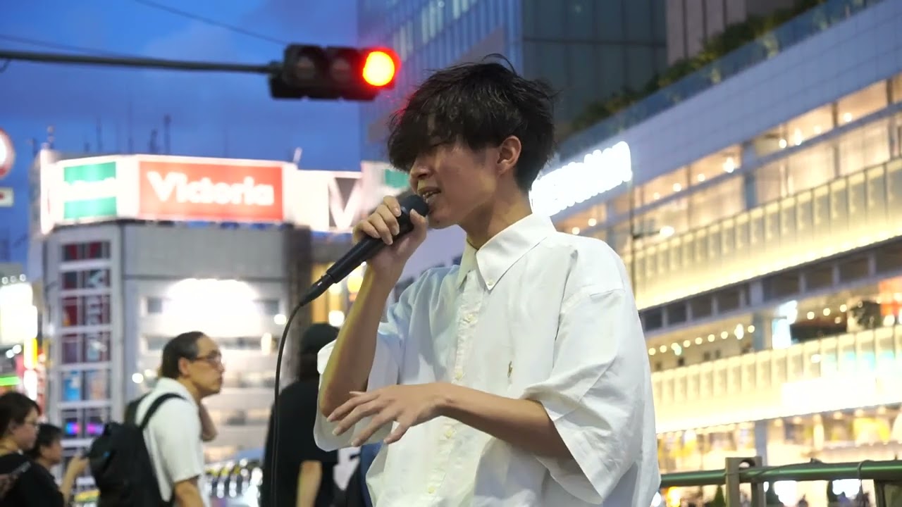Soranji / Mrs. GREEN APPLE」cover すだち 新宿路上ライブ 2023.8.8