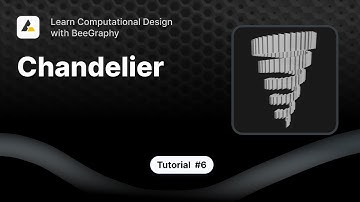 Computational Design Tutorial: Parametric Chandelier Scaleing With Helix