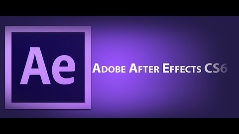 How to install  Adobe After Effects CS6  version life time VFX video editor installing basics.64 bit