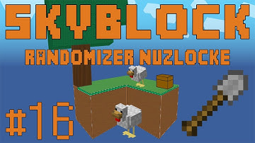 Minecraft: Skyblock Randomizer Nuzlocke w/ Spade Part 16